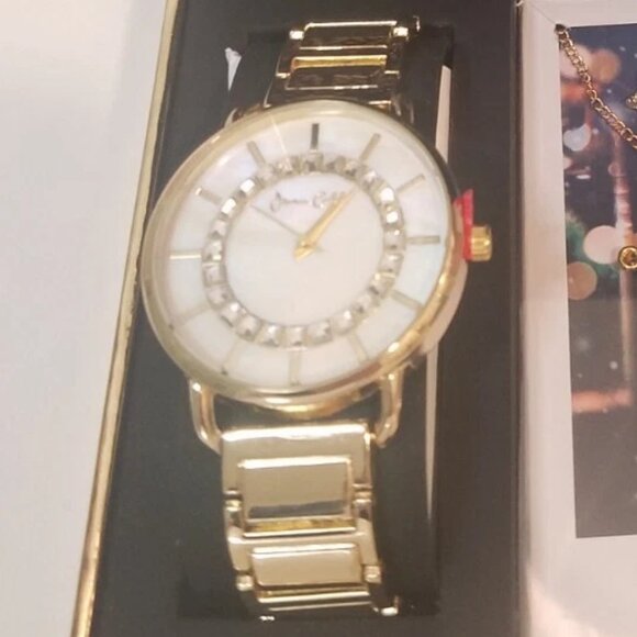 Jessica Carlyle Woman's Watch Set with matching Necklace & Earrings. Brand New - Picture 2 of 4